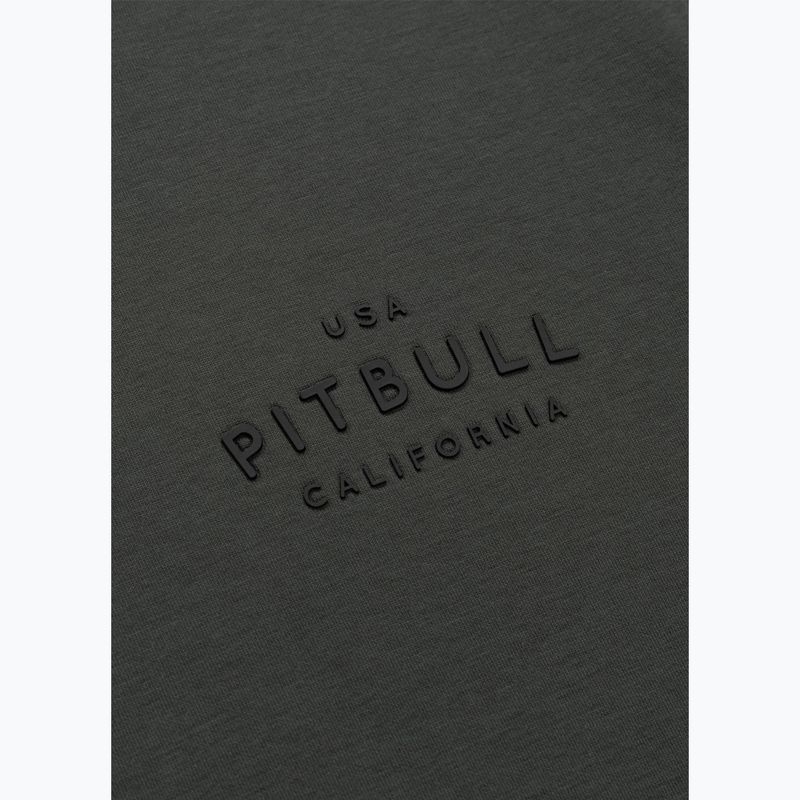 Pánska mikina Pitbull Sampson Hooded Sweatshirt grey/green 10