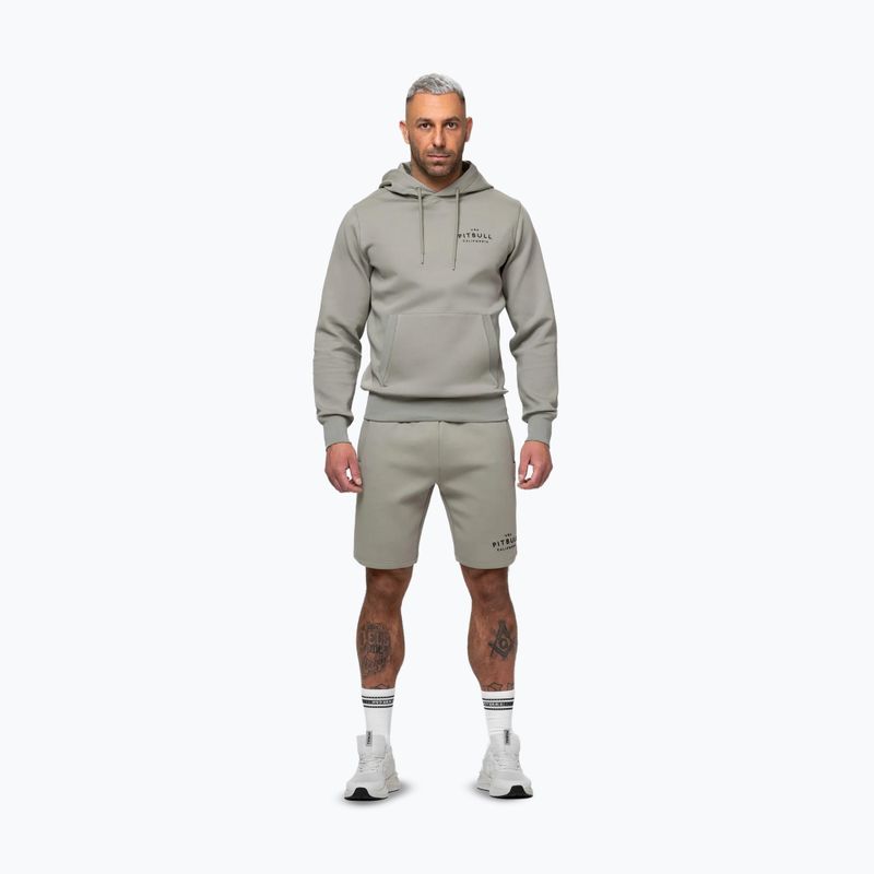 Pánska mikina Pitbull Sampson Hooded Sweatshirt grey/harbour 2