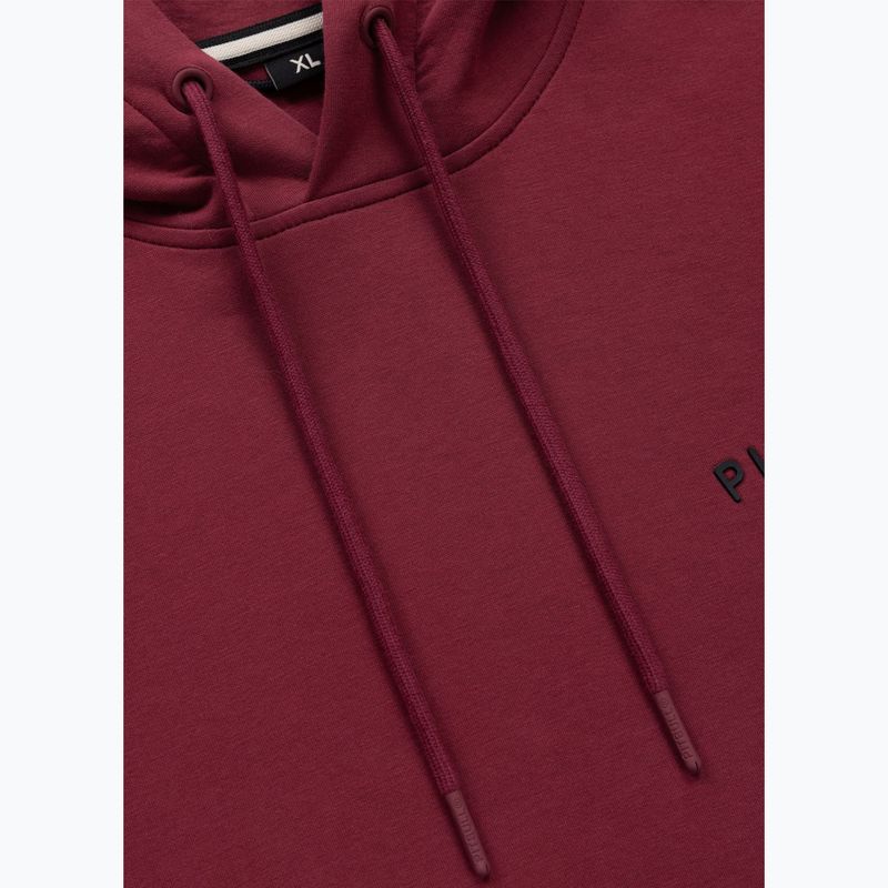 Pánska mikina Pitbull Sampson Hooded Sweatshirt burgundy 9