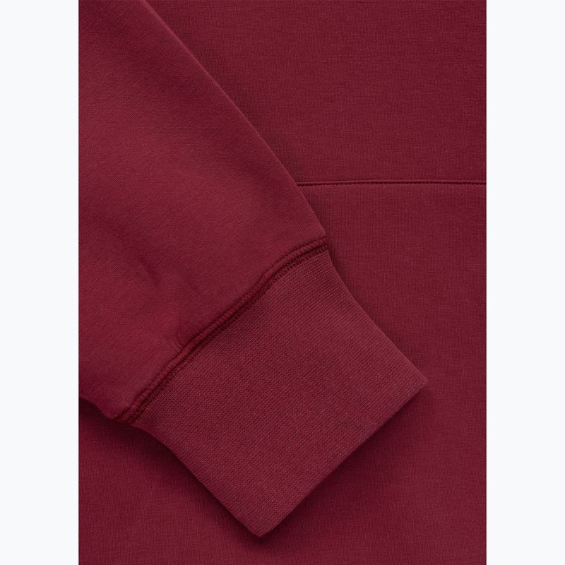 Pánska mikina Pitbull Sampson Hooded Sweatshirt burgundy 10