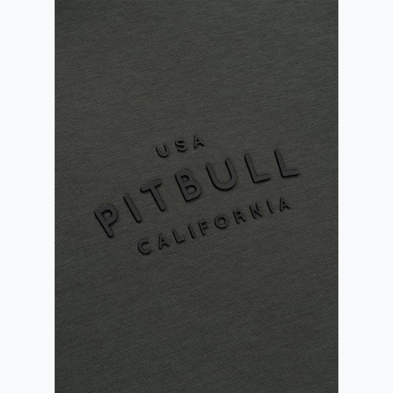 Pánska mikina Pitbull Sampson Hooded Zip Sweatshirt grey/green 12