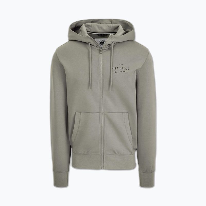 Pánska mikina Pitbull Sampson Hooded Zip Sweatshirt grey/harbour 5