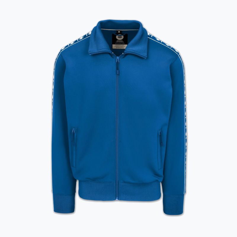 Pánska mikina Pitbull Track Jacket Powers azure blue 3