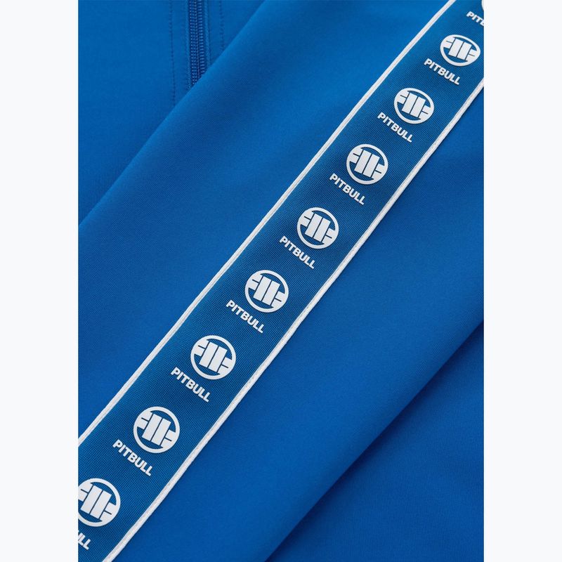 Pánska mikina Pitbull Track Jacket Powers azure blue 7