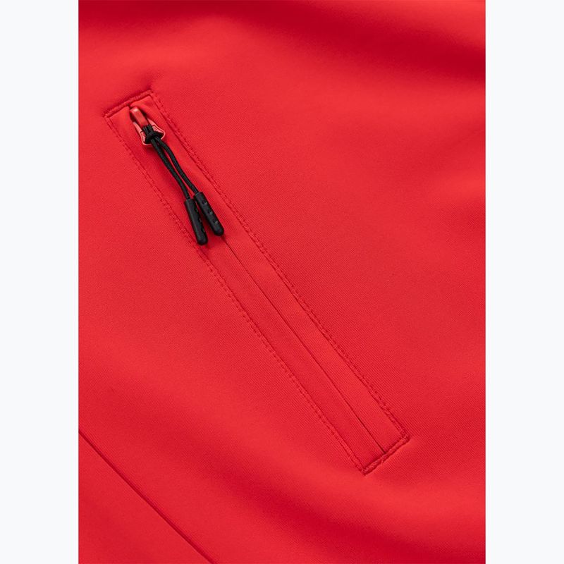 Pánska mikina Pitbull Track Jacket Powers fluo/red 8