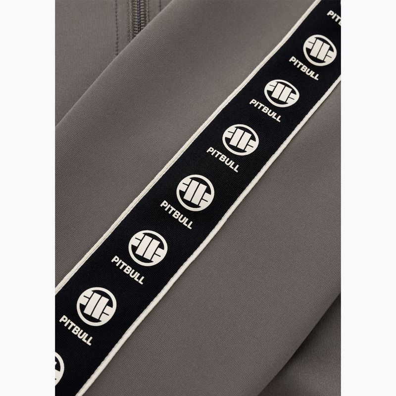 Pánska mikina Pitbull Track Jacket Powers taupe 9