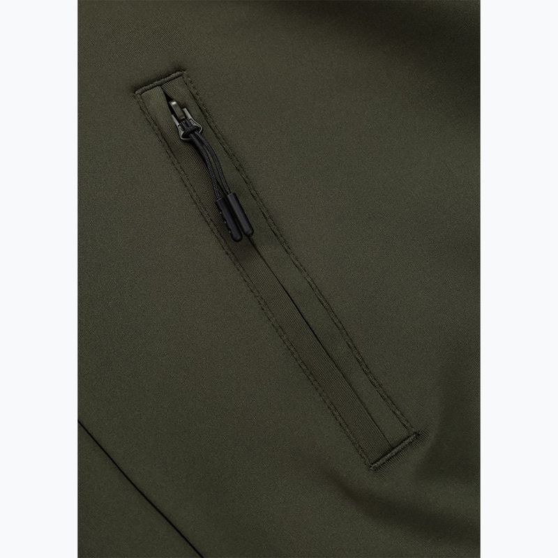 Pánska mikina Pitbull Track Jacket Powers old green 8