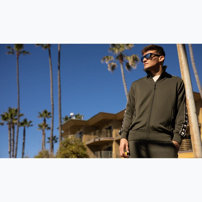 Pánska mikina Pitbull Track Jacket Powers old green 9