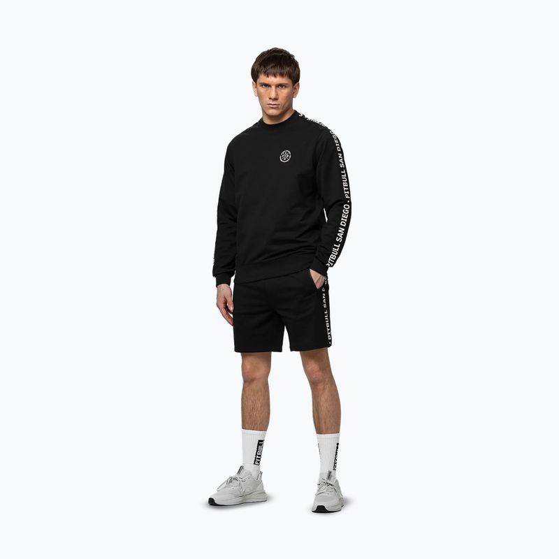 Pánska mikina Pitbull Tape Parker Crewneck black 2