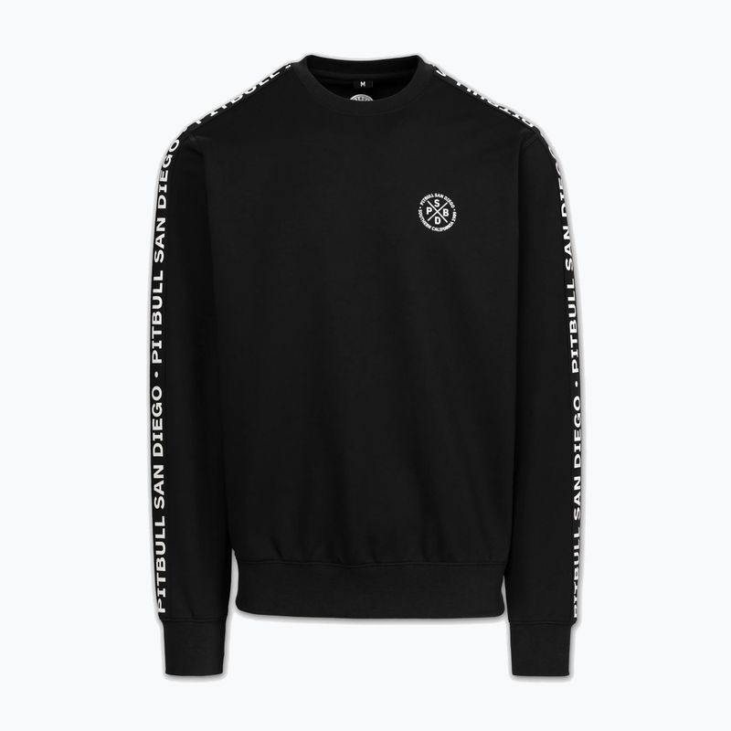 Pánska mikina Pitbull Tape Parker Crewneck black 5