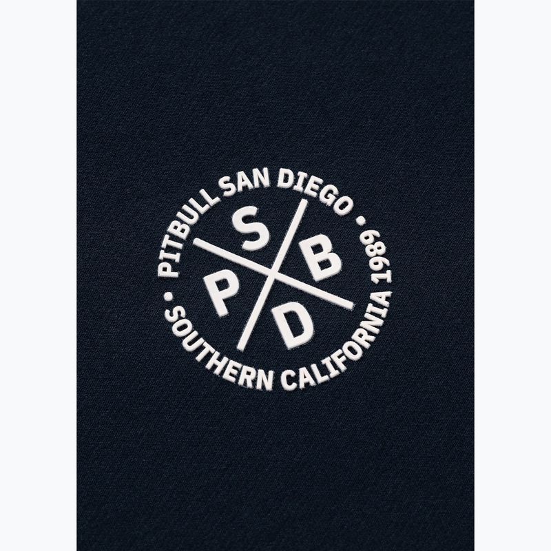 Pánska mikina Pitbull Tape Parker Crewneck dark navy 9