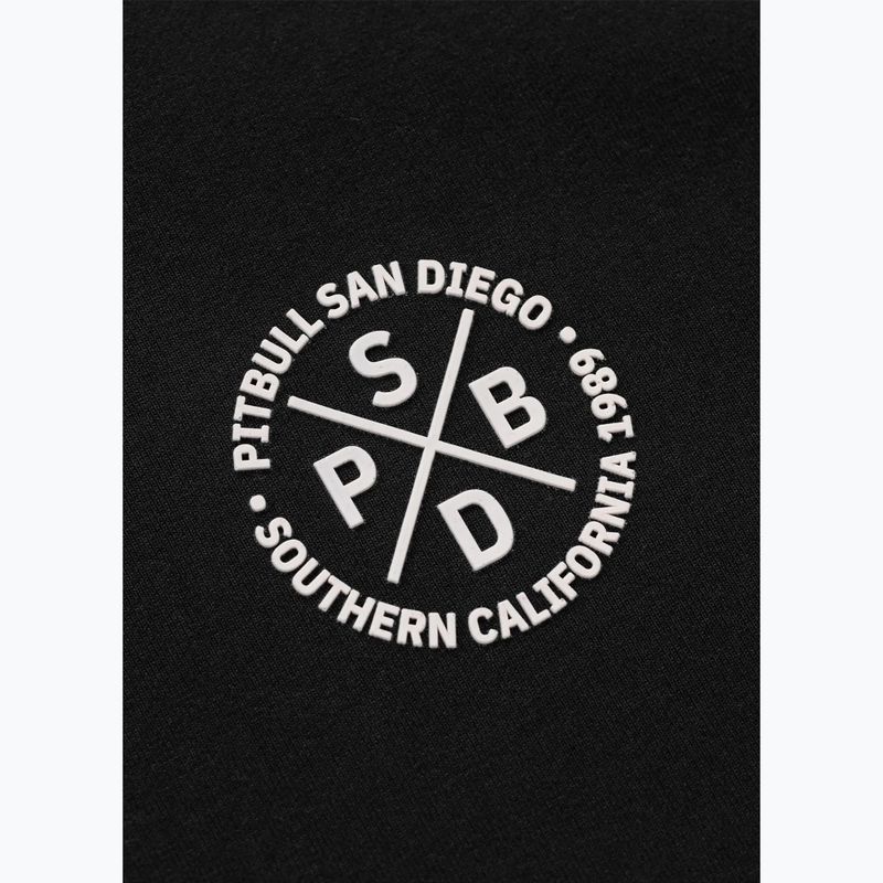 Pánska mikina Pitbull Tape Parker Hooded black 10