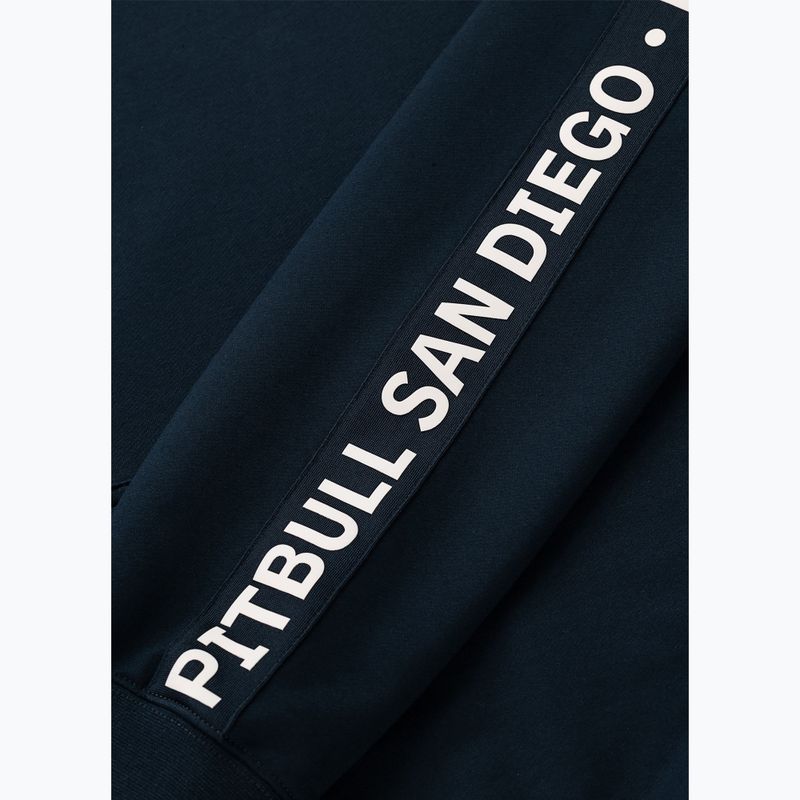 Pánska mikina Pitbull Tape Parker Hooded dark navy 9