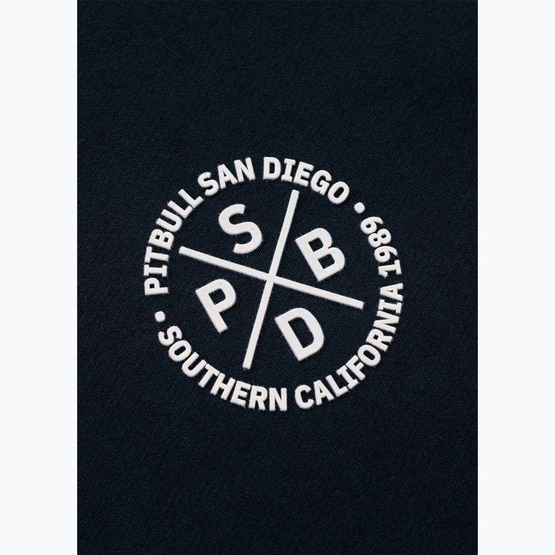 Pánska mikina Pitbull Tape Parker Hooded dark navy 10