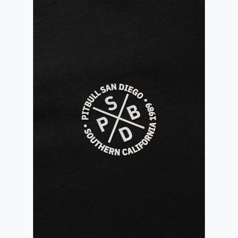 Pánska mikina Pitbull Tape Parker Hooded Zip black 10