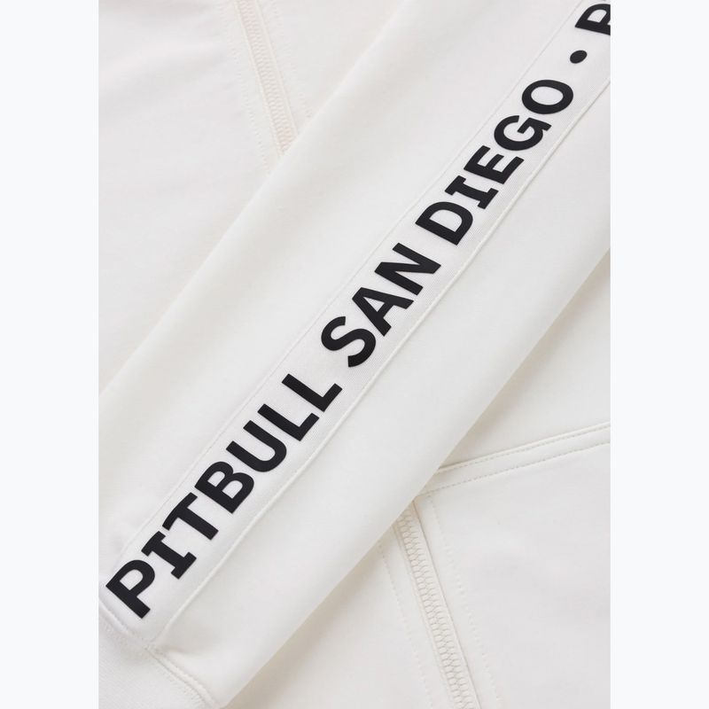 Pánska mikina Pitbull Tape Parker Hooded Zip off white 8