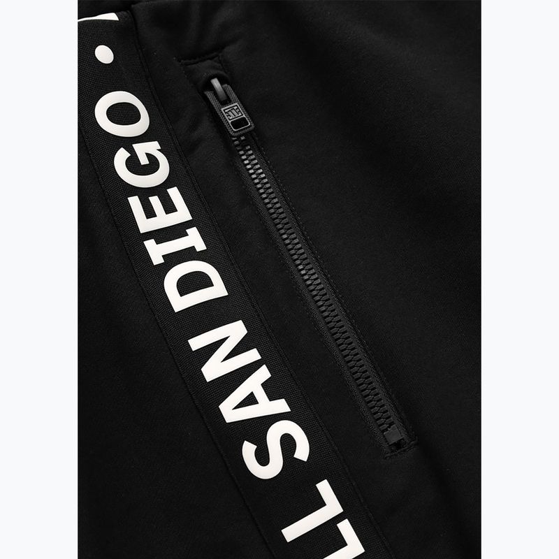 Pánske nohavice Pitbull Tape Parker Jogging black 6