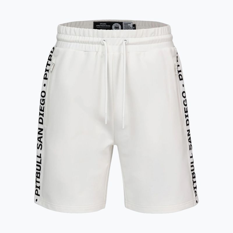 Pánske šortky Pitbull Tape Parker off white 6