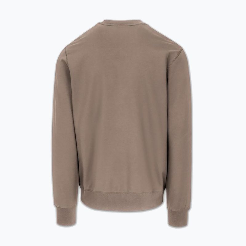 Pánska mikina Pitbull Nugget Small Logo Crewneck brown savana 6