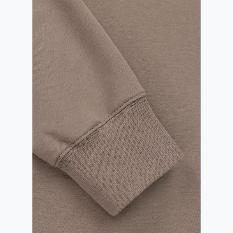 Pánska mikina Pitbull Nugget Small Logo Crewneck brown savana 8