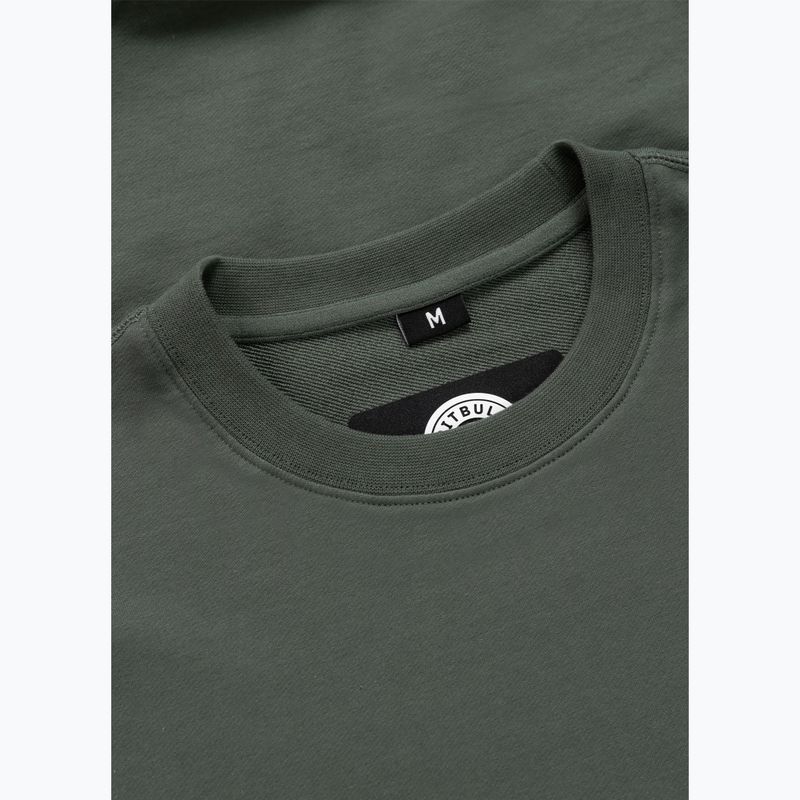 Pánska mikina Pitbull Nugget Small Logo Crewneck sage green 6