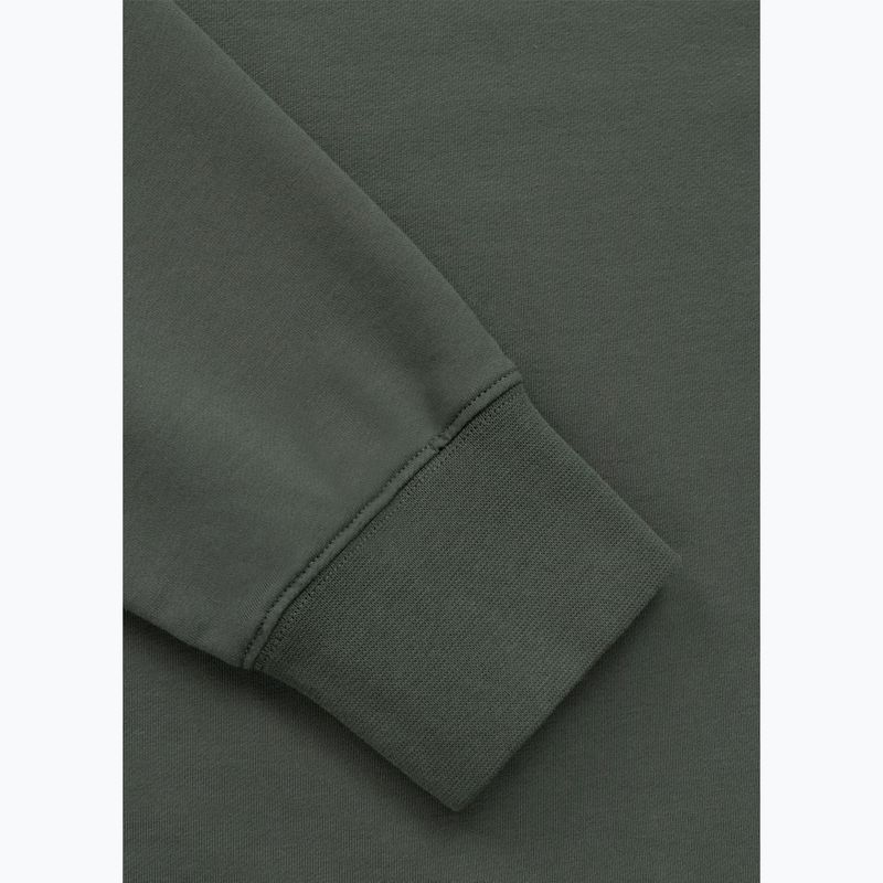 Pánska mikina Pitbull Nugget Small Logo Crewneck sage green 7