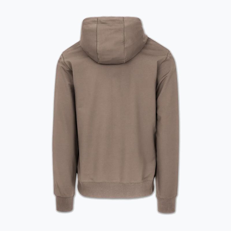 Pánska mikina Pitbull Nugget Small Logo Hooded brown savana 6