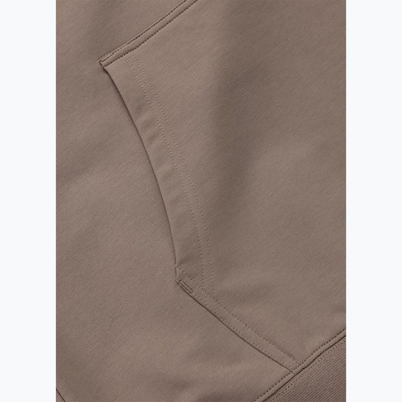 Pánska mikina Pitbull Nugget Small Logo Hooded brown savana 9