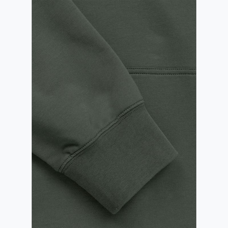 Pánska mikina Pitbull Nugget Small Logo Hooded sage green 7