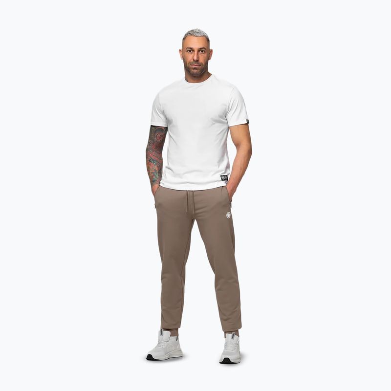 Pánske nohavice Pitbull Nugget Jogging brown savana 2