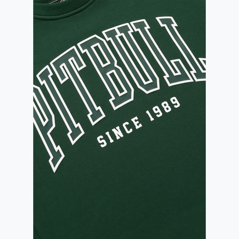 Pánska mikina Pitbull Badger Crewneck hunter/green 7