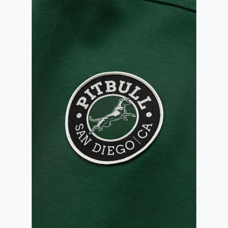 Pánska mikina Pitbull Badger Crewneck hunter/green 8