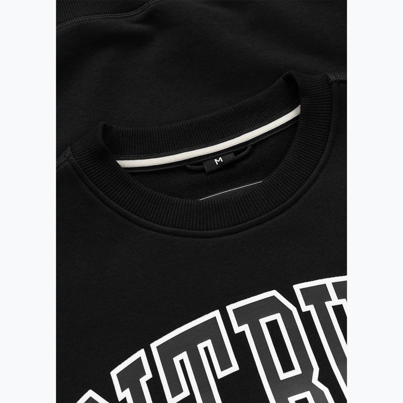 Pánska mikina Pitbull Badger Crewneck black 7