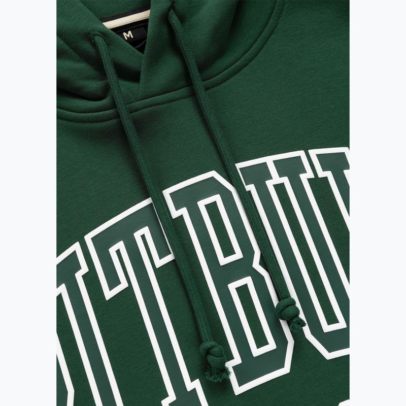 Pánska mikina Pitbull Badger Hooded hunter green 5