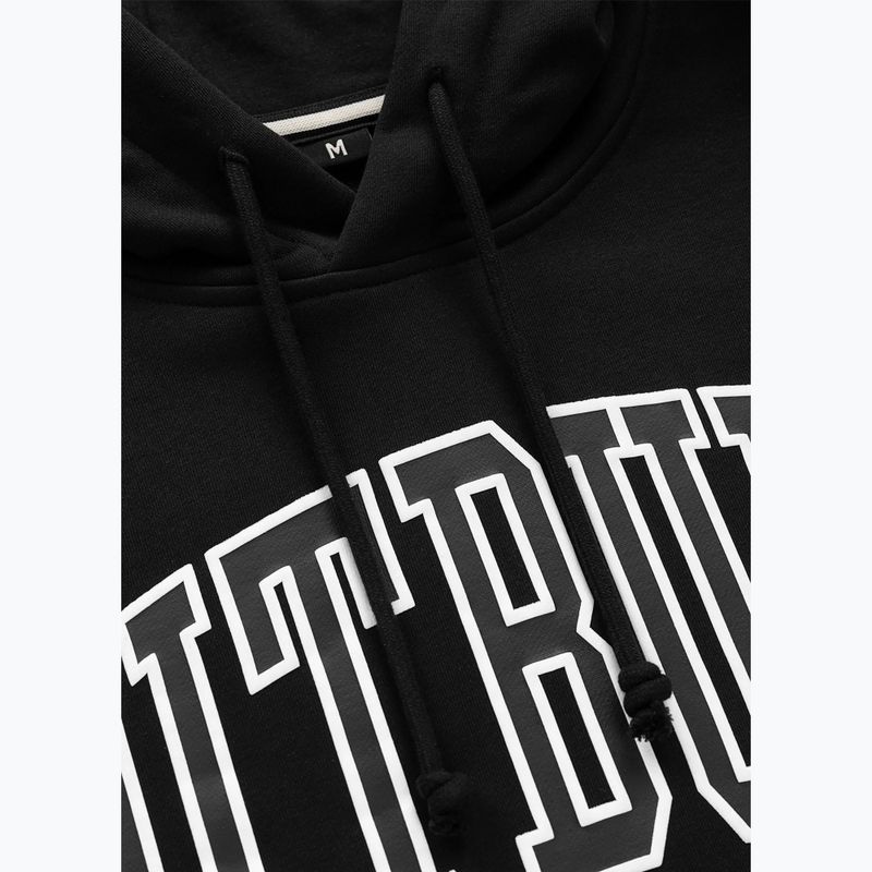 Pánska mikina Pitbull Badger Hooded black 6