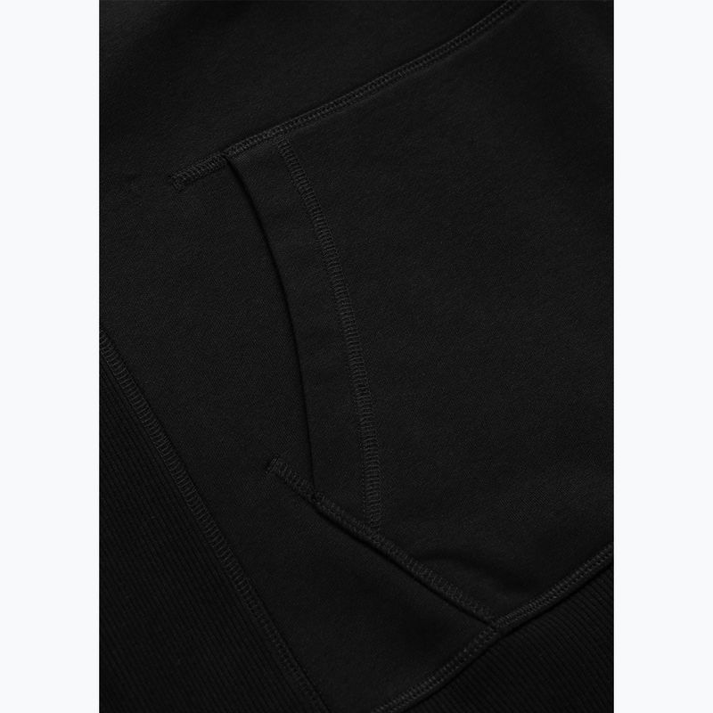 Pánska mikina Pitbull Badger Hooded black 7