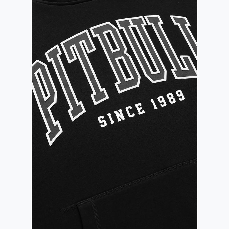 Pánska mikina Pitbull Badger Hooded black 9