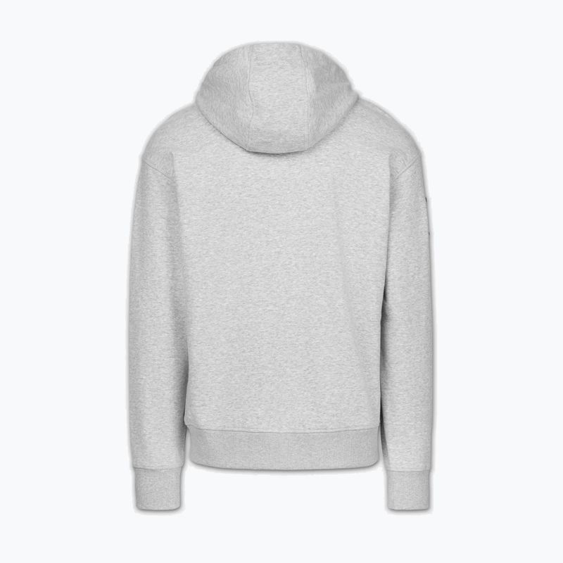 Pánska mikina Pitbull Badger Hooded Zip grey/melange 7
