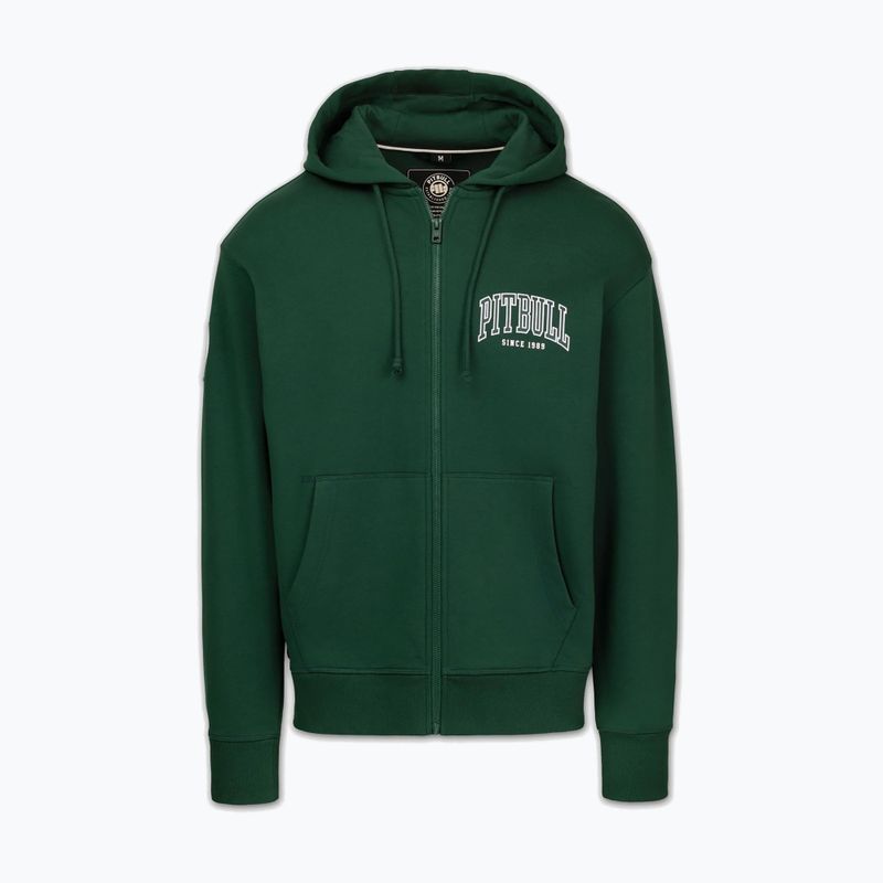 Pánska mikina Pitbull Badger Hooded Zip hunter/green 5