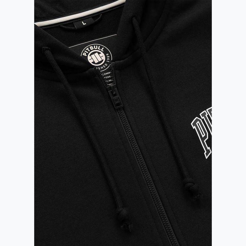 Pánska mikina Pitbull Badger Hooded Zip black 7