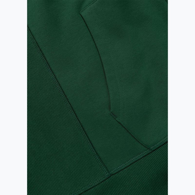 Pánska mikina Pitbull Badger Hooded Vest Zip hunter green 8