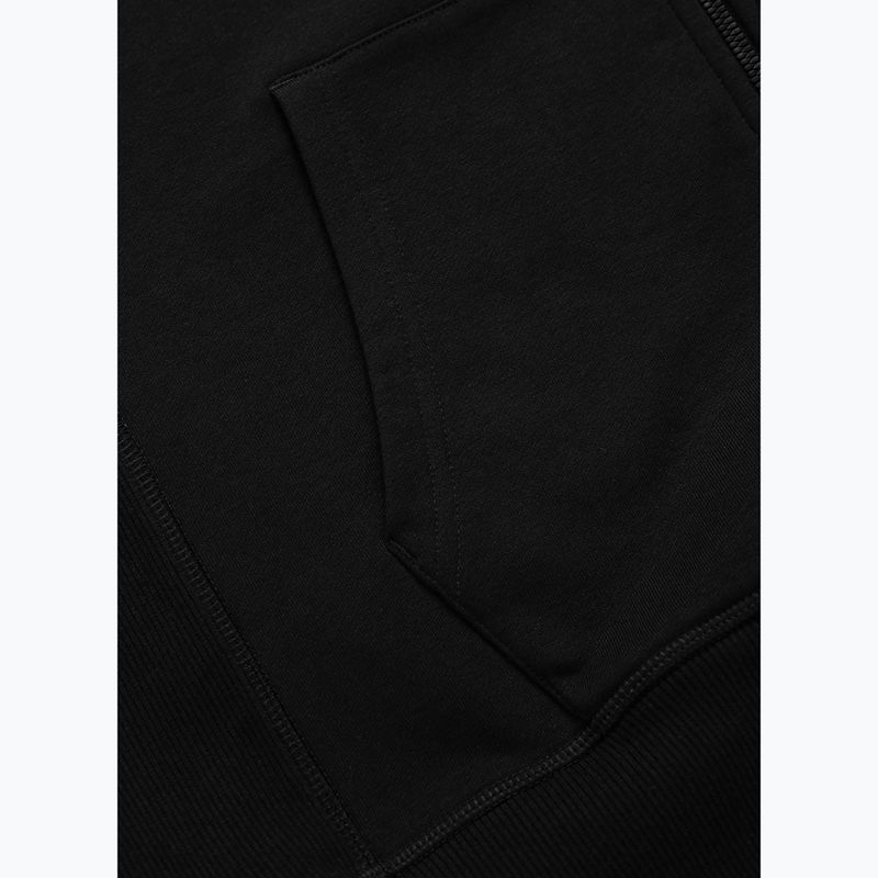 Pánska mikina Pitbull Badger Hooded Vest Zip black 8