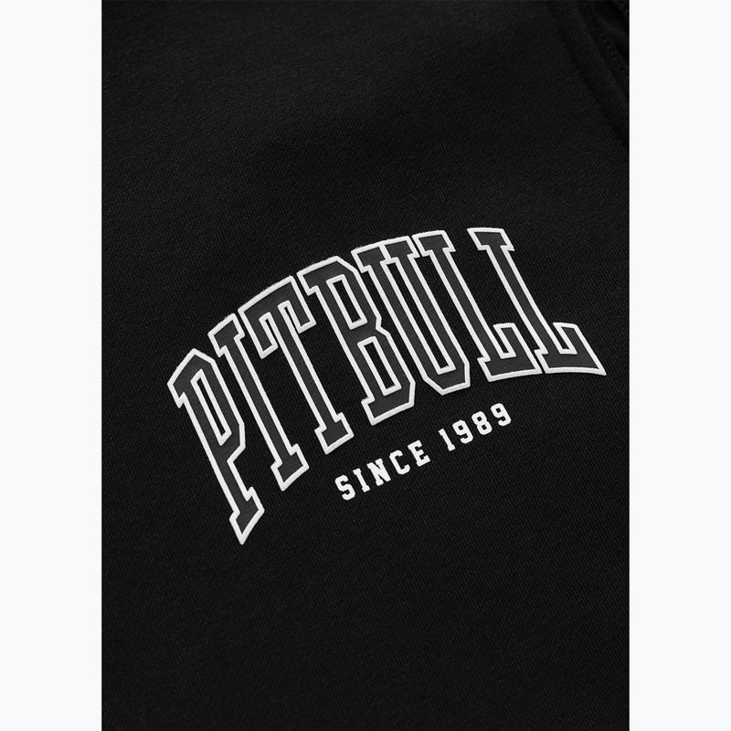 Pánska mikina Pitbull Badger Hooded Vest Zip black 9