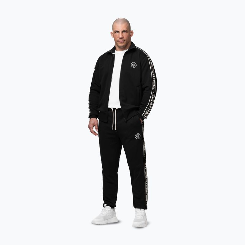 Pánska mikina Pitbull Nexus Track Jacket black 2