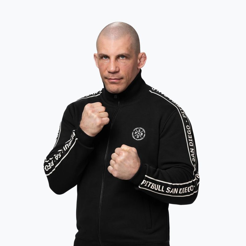 Pánska mikina Pitbull Nexus Track Jacket black 5