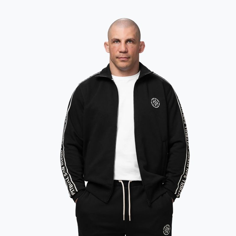 Pánska mikina Pitbull Nexus Track Jacket black 6