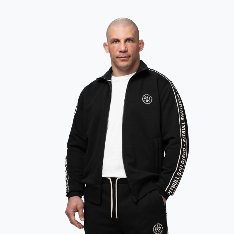 Pánska mikina Pitbull Nexus Track Jacket black 7