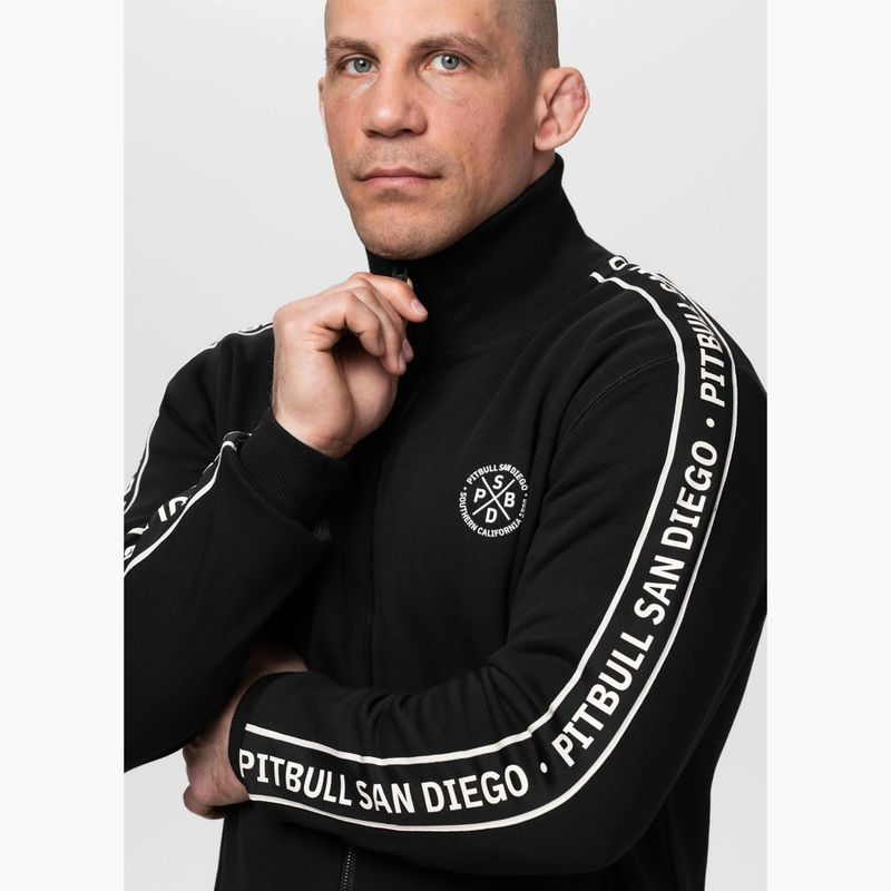 Pánska mikina Pitbull Nexus Track Jacket black 8