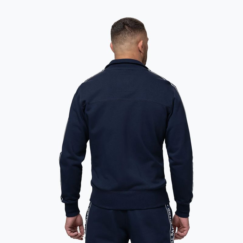 Pánska mikina Pitbull Nexus Track Jacket dark navy 3