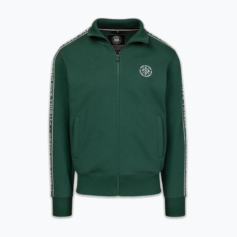 Pánska mikina Pitbull Nexus Track Jacket bottle green 5